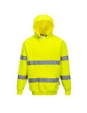 SUDADERA DE ALTA VISIBILIDAD CON CAPUCHA  PORTWEST B304