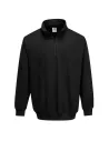 SUDADERA SORRENTO CON CREMALLERA EN EL CUELLO PORTWEST B309