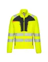 CAMISETA DE ALTA VISIBILIDAD BASE LAYER DX4 CON CREMALLERA PORTWEST DX481