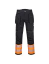 PANTALÓN PW3 DE ALTA VISIBILIDAD, CLASE 1, CON BOLSILLOS DE PISTOLERA PORTWEST PW307