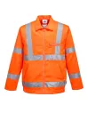 CHAQUETA DE POLIALGODÓN DE ALTA VISIBILIDAD RIS PORTWEST RT40