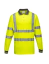 POLO DE MANGA LARGA COTTON COMFORT PORTWEST S271