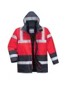 PARKA DE ALTA VISIBILIDAD CONTRAST TRAFFIC PORTWEST S466
