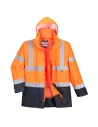 PARKA 5 EN 1 EXECUTIVE DE ALTA VISIBILIDAD PORTWEST S768