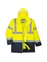 PARKA 5 EN 1 EXECUTIVE DE ALTA VISIBILIDAD PORTWEST S768