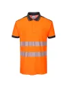 POLO M/C DE ALTA VISIBILIDAD PW3 PORTWEST T180