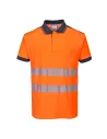 POLO M/C DE ALTA VISIBILIDAD PW3 PORTWEST T180