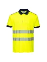 POLO M/C DE ALTA VISIBILIDAD PW3 PORTWEST T180