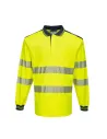 POLO DE ALTA VISIBILIDAD DE MANGA LARGA PW3 PORTWEST T184