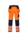 PANTALONES DE TRABAJO DE ALTA VISIBILIDAD HOLSTER PW3 PORTWEST T501