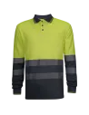 POLO PIQUÉ MANGA LARGA COMBINADO AV WR302 WORKO