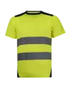 CAMISETA BASICA AV 100% POLIESTER M/C CLASE II WR361 WORKO