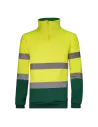 SUDADERA MEDIA CREMALLERA COMBINADA AV WR851 WORKO