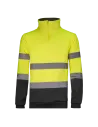 SUDADERA MEDIA CREMALLERA COMBINADA AV WR851 WORKO