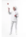 CHAQUETA COCINA MUJER CREMA COSIDO LENTO CC1465 D36