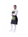 DELANTAL CON PETO AZAFRAN UNISEX COSIDO LENTO CC1982B 32