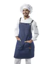 DELANTAL CON PETO LAUREL UNISEX COSIDO LENTO CC1983B 28