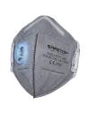 MASCARILLA RESPIRATORIA FFP2 NR D CARBÓN ACTIVO + VÁLVULA/VALVE SAFETOP 31053