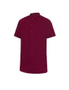 CAMISA MANGA CORTA CUELLO MAO SLIM FIT MONZA 02140