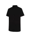 CAMISA MANGA CORTA CUELLO ITALIANO SLIM FIT  MONZA 02142