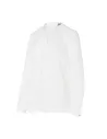 BLUSA FRUNCE EN CUELLO REGULAR FIT MONZA 02246
