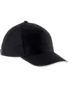 GORRA KIDS' CAP WITH CONTRASTING SANDWICH PEAK 5 PANELS KUP KP148