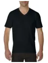 CAMISETA PREMIUM COTTON ADULT V-NECK T-SHIRT GILDAN GD41V00
