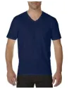 CAMISETA PREMIUM COTTON ADULT V-NECK T-SHIRT GILDAN GD41V00