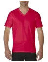 CAMISETA PREMIUM COTTON ADULT V-NECK T-SHIRT GILDAN GD41V00
