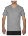 CAMISETA PREMIUM COTTON ADULT V-NECK T-SHIRT GILDAN GD41V00