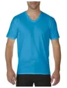 CAMISETA PREMIUM COTTON ADULT V-NECK T-SHIRT GILDAN GD41V00