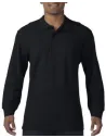 POLO PREMIUM COTTON ADULT LONG SLEEVE DOUBLE PIQUÉ POLO GILDAN GD85900