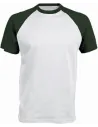 CAMISETA BASEBALL SHORT-SLEEVED TWO-TONE T-SHIRT KARIBAN K330