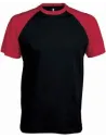 CAMISETA BASEBALL SHORT-SLEEVED TWO-TONE T-SHIRT KARIBAN K330