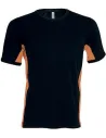 CAMISETA TIGER SHORT-SLEEVED TWO-TONE T-SHIRT KARIBAN K340
