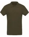 POLO MEN'S ORGANIC PIQUÉ SHORT-SLEEVED POLO SHIRT KARIBAN K209