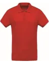 POLO MEN'S ORGANIC PIQUÉ SHORT-SLEEVED POLO SHIRT KARIBAN K209