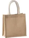 BOLSA JUTE CANVAS TOTE - SMALL KIMOOD KI0272