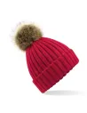 GORRO FUR POM POM CHUNKY BEANIE BEECHFIELD BF412