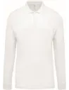 POLO MEN'S LONG-SLEEVED PIQUÉ POLO SHIRT KARIBAN K256