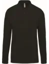 POLO MEN'S LONG-SLEEVED PIQUÉ POLO SHIRT KARIBAN K256