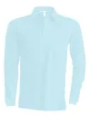 POLO MEN'S LONG-SLEEVED PIQUÉ POLO SHIRT KARIBAN K256