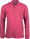 POLO MEN'S LONG-SLEEVED PIQUÉ POLO SHIRT KARIBAN K256