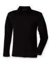 POLO MEN'S LONG SLEEVED STRETCH POLO SKINNI FIT SF044