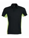 POLO FLAG SHORT-SLEEVED TWO-TONE POLO SHIRT KARIBAN K232