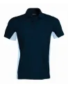 POLO FLAG SHORT-SLEEVED TWO-TONE POLO SHIRT KARIBAN K232