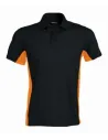 POLO FLAG SHORT-SLEEVED TWO-TONE POLO SHIRT KARIBAN K232
