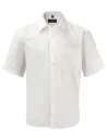 CAMISA MEN'S POPELÍN PURE COTTON EASY CARE MANGA CORTA RUSSELL R937M0