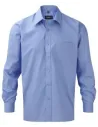 CAMISA MEN'S POPELÍN POLYCOTTON EASY CARE MANGA LARGA RUSSELL R934M0
