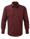 CAMISA MEN'S EASY CARE FITTED MANGA LARGA RUSSELL R946M0